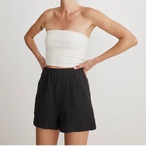 NWT Madewell Easy Pull-On Shorts in Lightspun XS